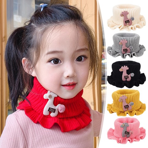 Winter Neck Warmer for Kids Children Boy Girl Woolen Knitted Warm Crochet Scarf. - Picture 3 of 30