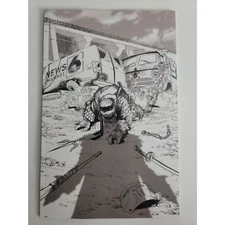 The Last Ronin #4 Stan Yak B&W Variant