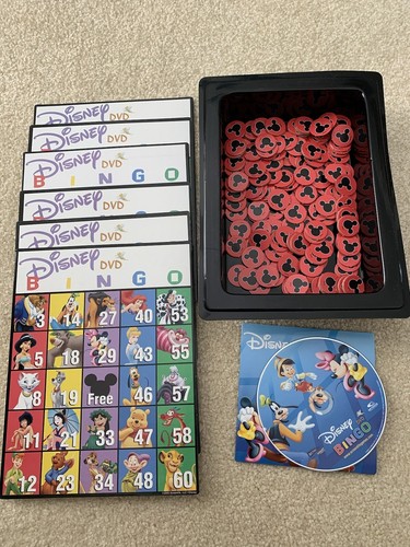Disney DVD Bingo 2005 In A Travel Case. 100% Complete. - Picture 2 of 8