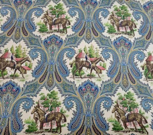 Woodgate Royal BTY 54" Wide P Kaufmann 100% Cotton Duck Med Weight Horse Jockey