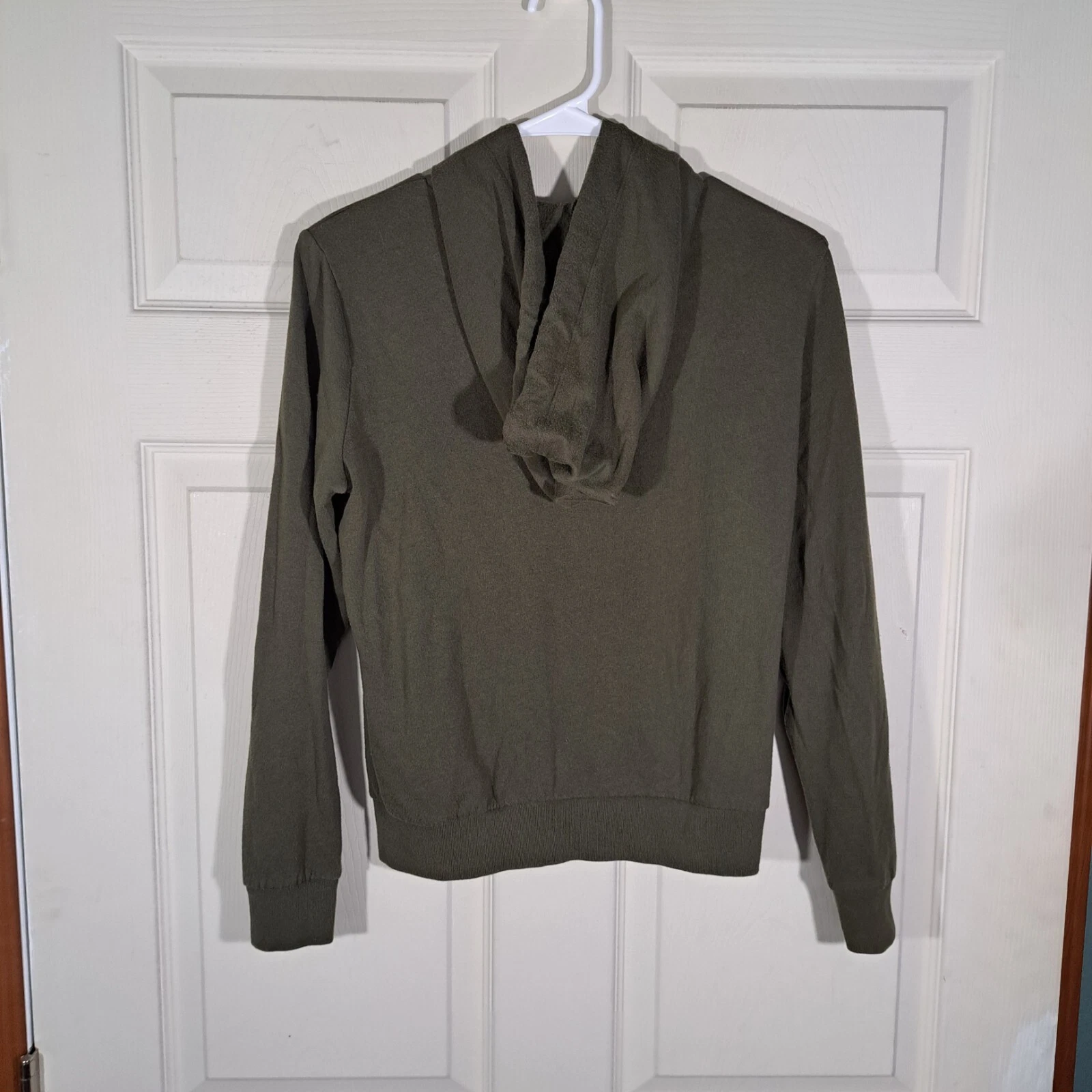 UNDERCOVER Felpa ROSA Victoria's Secret con cappuccio taglia XS verde bianco logo full zip