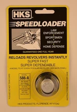 HKS 586/586-A Speed Loader 38/357 Mag Fits S&W Ruger New In Package 586-A