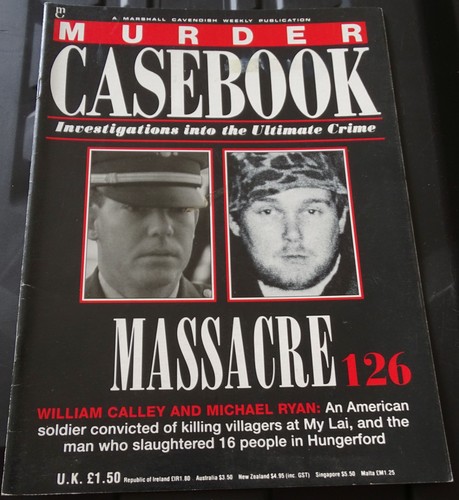 MURDER CASEBOOK - MARSHALL CAVENDISH - TRUE CRIME - ISSUE CHOICE & SPARE BINDERS - Imagen 135 de 149