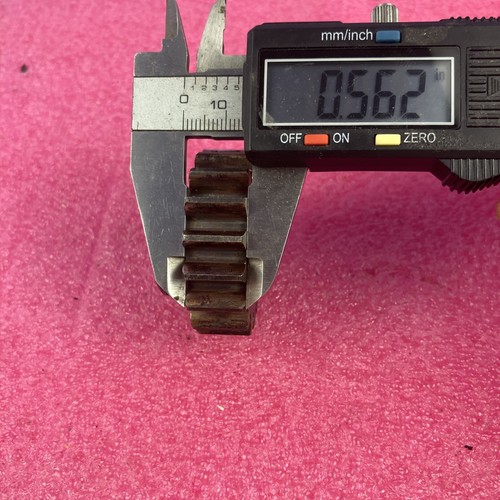 Stirnrad, 17 Zähne, 20 Grad - 5/8" Bohrung, 10 Durchmesserteilung, 17T, 10DP, 20PA - Bild 6 von 9