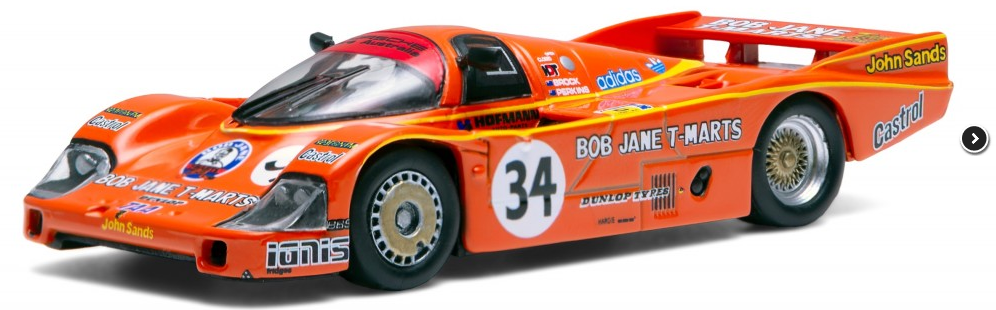 Spark 1/64 ポルシェ956 #8 & #34 1983年 2台セット 1/64 TINY X Sparky Porsche 956 #8 & #34 6th Lemand 1983