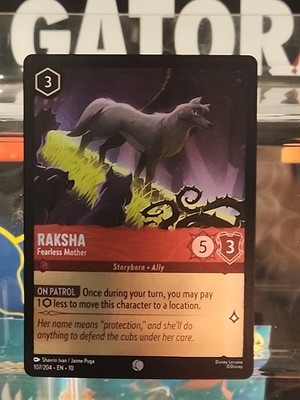 Raksha - Fearless Mother 107/204 Whispers in the Well Cold Foil