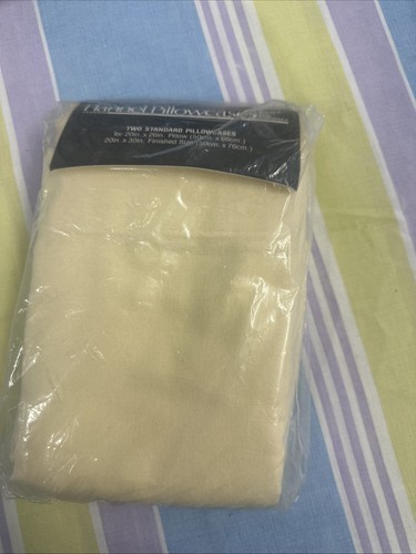NEW Vintage Lot Utica QUEEN Flat Sheets (2) 100% Cotton FLANNEL 2 Pillowcases - Picture 6 of 8