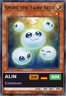 Spore der Feensamen ALIN-007 1st Edition NM DE Yu-Gi-Oh