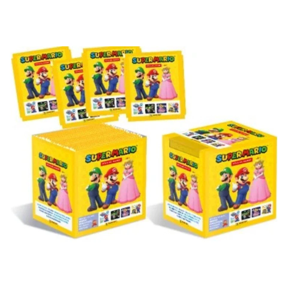 SUPER MARIO - Panini Display 36 Paquets Stickers (180 Stickers) - Scellé - Photo 3/3