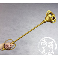 Anime Wand of Luck Lulu Cosplay Cane Prop 3D Print Handheld Staff Toy 55cm New