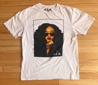 H.E.R. Artist/Singer T Shirt, 100% Cotton (Adult M)