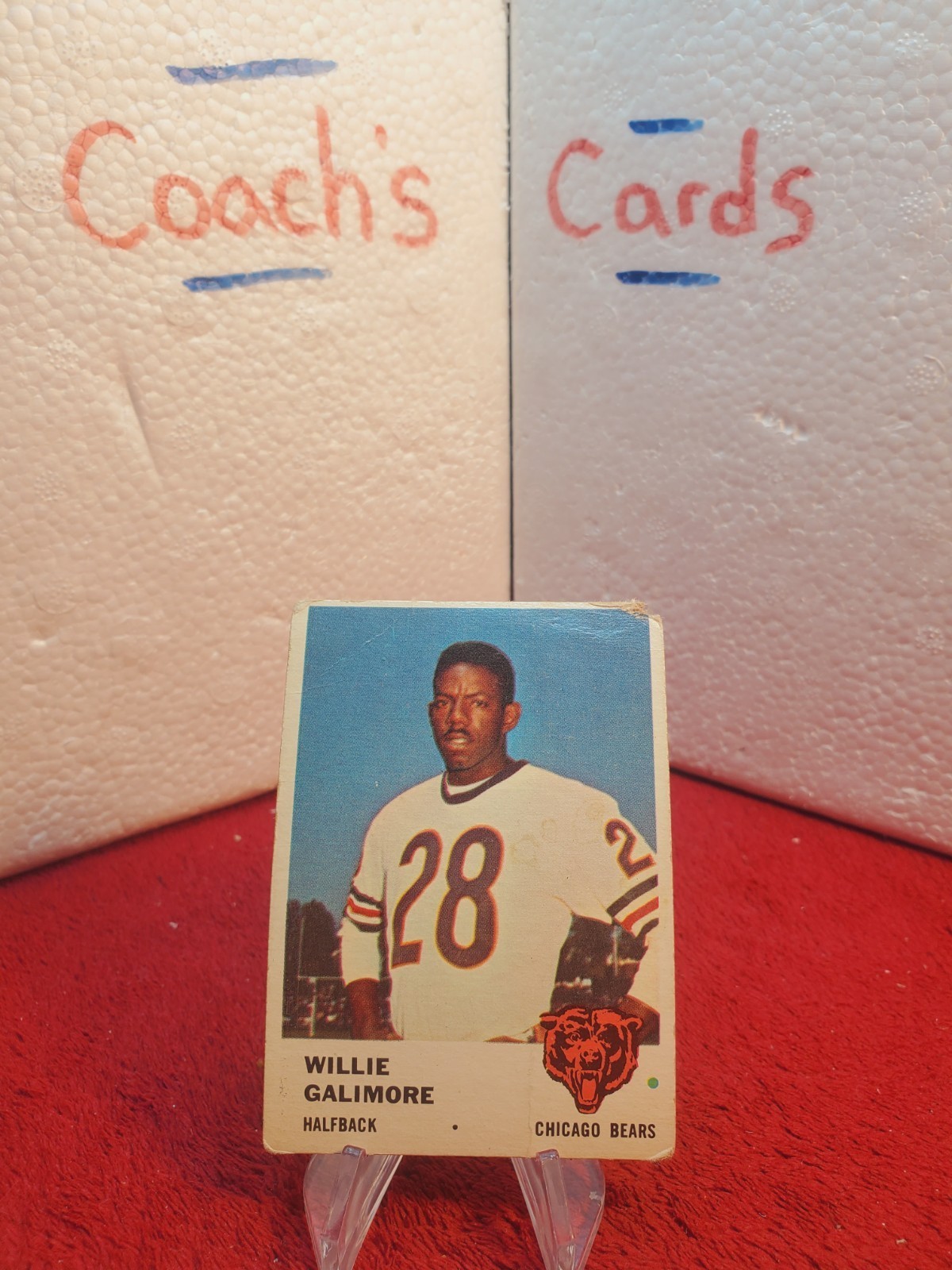 1961 Fleer NFL Willie Galimore #3 Chicago Bears