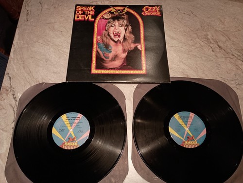 Ozzy Osbourne Speak of The Devil 2LP Vinyl Gatefold 1982 Jet Records ZX2 38350 - Picture 15 of 24