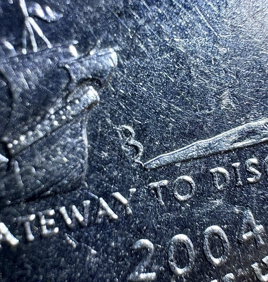 2004 Florida State Quarter with acuńacion error, extra figure - Image 3 of 3