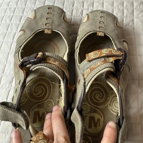 Merrell Vibram Siren Ginger Brindle Walking Sandals Women’s Size 8 - Picture 9 of 15