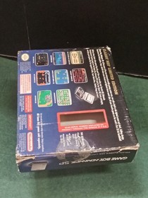 Game Boy Advance SP Classic NES Limited Edition Box Charger Docs Reg Card CLEAN