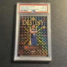 2025-26 Topps Chrome - Destiny Derik Queen Gold Geometric Refractor 01/50🔥💰🔥