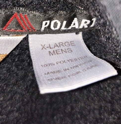 Vtg EMS Eastern Mountain Sports Polartec Nylon Fleece Jacket Black Mens Xl - Picture 4 of 6