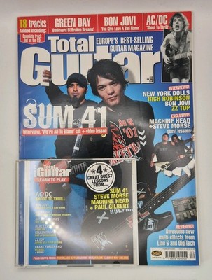 Total Guitar Magazine February 2005 Issue 132 Sum 41 AC/DC Greenday (2 of 2)