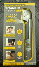 Microtouch Titanium TRIM PRO AT HOME Hair Cut Body Groomer Trimmer - SEALED BOX