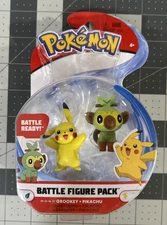Official POKEMON Battle Figure Pack PIKACHU GROOKEY 2020 New In Package WCT