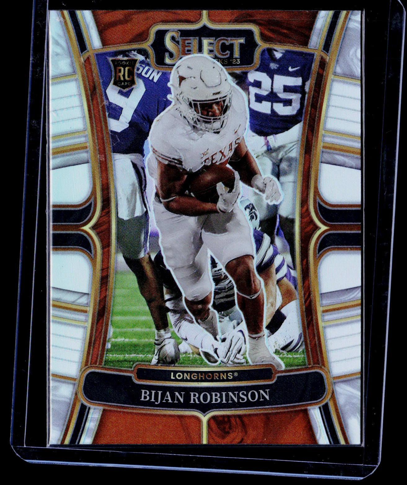 2023 Panini Select Draft Picks #9 Bijan Robinson Silver Prizm