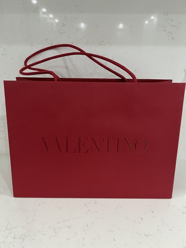 Valentino Geschenktüte rot (13,5" x 9 3/4" x 5") NEU