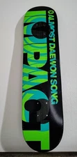 Vintage ALMOST Skateboard Daewon Song Day Glow Impact Skate  Deck