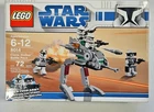 Lego STAR WARS  8014  CLONE WALKER BATTLE PACK - 72 pieces NEW  in Box