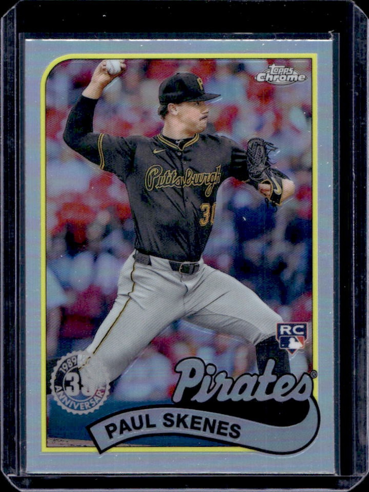 2024 Topps Chrome Update Paul Skenes 1989 Baseball RC #89CU-1 Pirates