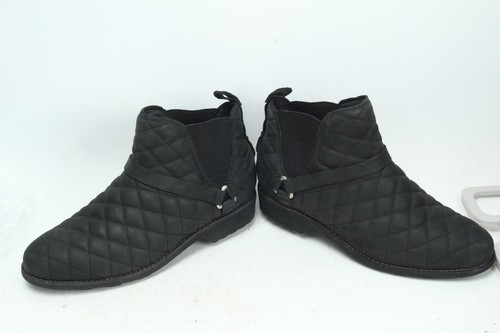 Teva De La Vina Dos Chelsea Quilted Black Slip-on Ankle Booties 10 eur 41.5 - Picture 5 of 16