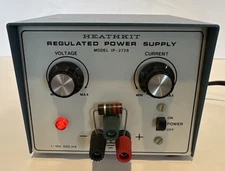 Heathkit Power Supply Regulated Model IP-2728 Powers On Tested Vintage USA