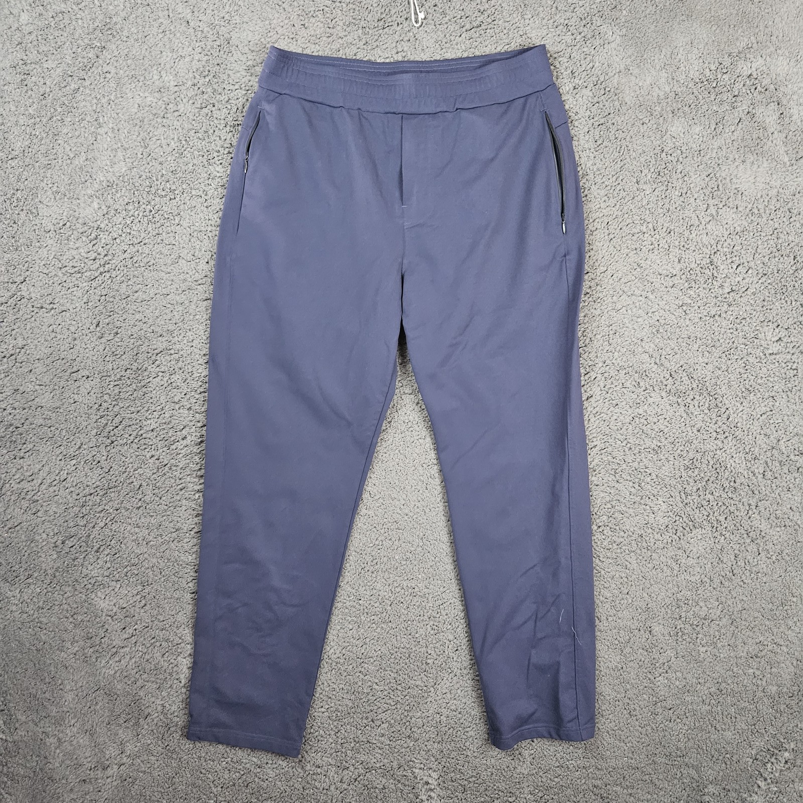 Public Rec Pants Mens 34x30 Blue Jogger Zipper Pocket Athleisure Minimalist