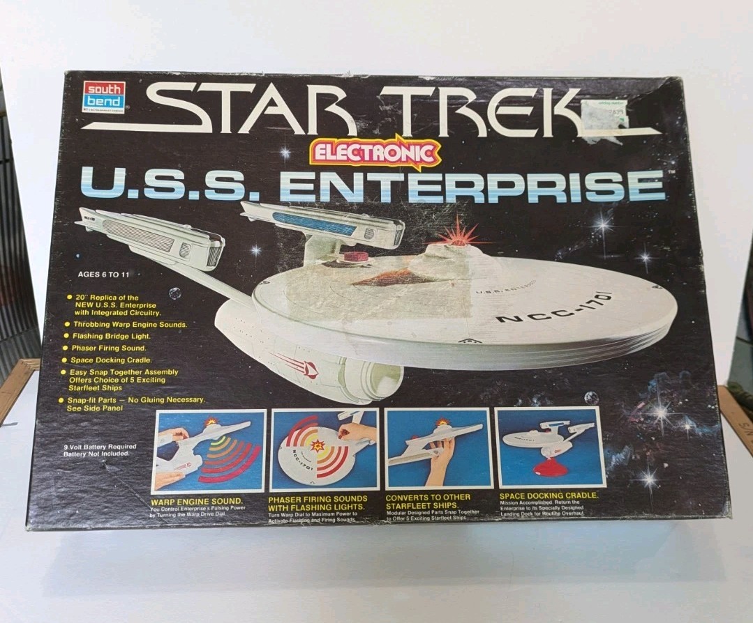 south bend スタートレック　エレクトロニック　エンタープライズ South Bend Star Trek Electronic Enterprise | eBay