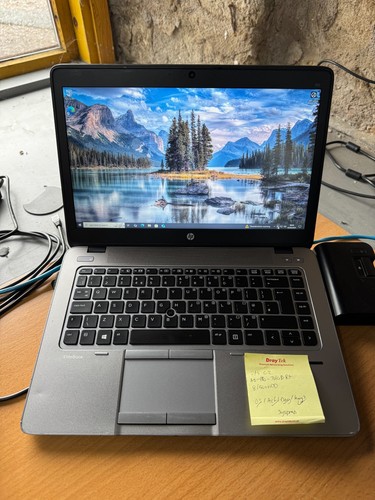 Hp Elitebook 745 G2 Laptop, Windows 10 Pro, AMD A6 PRO@2.2ghz,240gb SSD,8GB Ram, - Afbeelding 2 van 5
