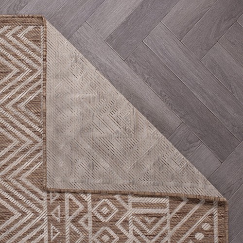 Rugshop Out Door Rugs Distressed Geometric Bohemian Indoor Outdoor Carpet 8x10 - Picture 4 of 11