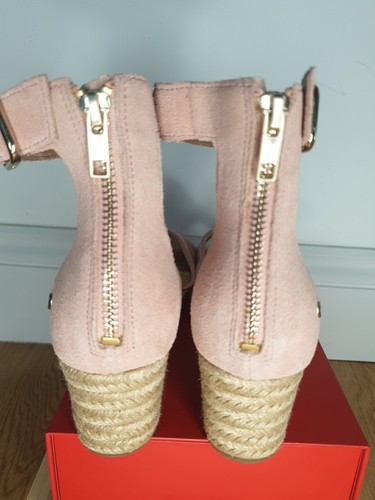 UGG ZOE II SUEDE LA SANSET WEDGE ANKLE STRAP WOMEN'S SANDALS UK 6 US 8 EUR 39 - Picture 9 of 24