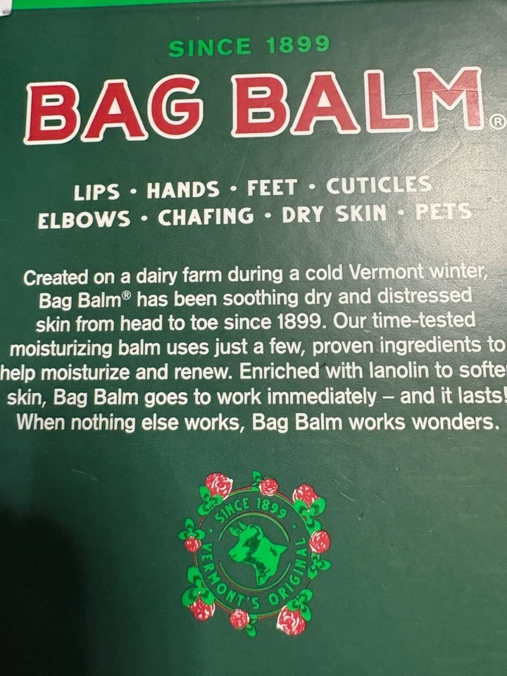BAG BALM Lanolin Enriched 4-Pack Travel Tubes 1.33 Oz (4-0.33 Oz Tubes) - Image 2 of 2
