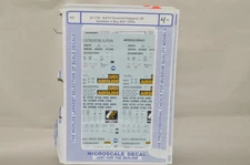 HO scale Microscale decals 87-770 GATX Covered Hoppers, 50' Airslides 4 Bay ACF