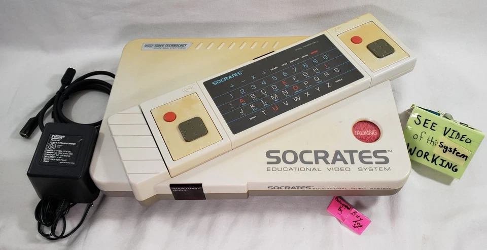 Socrates Eductional Video System VTech WORKS Tested SEE VIDEO Talking Cartridge - Image 2 of 4