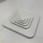 Commercial Electric White Exhaust Fan Grille Part 1011033865 - Replacement Part