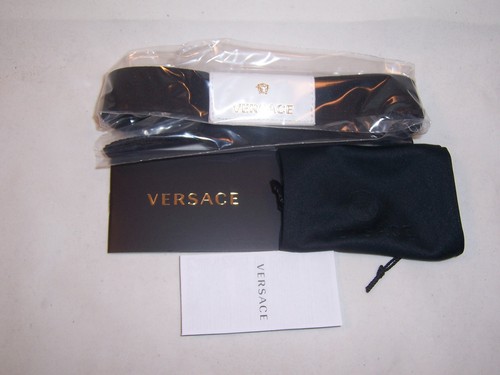 NUEVAS GAFAS DE SOL VERSACE VE2232 147187 BLANCO/GRIS OSCURO 61mm AUTÉNTICAS 2232 - Imagen 3 de 9