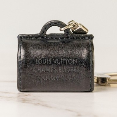 Louis Vuitton Speedy キーホルダー Louis Vuitton x Takashi Murakami Cherry Micro Speedy Denim