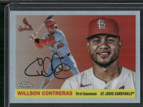 Willson Contreras 2025 Topps Chrome Willson Contreras #108 Refractor