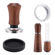 53.5mm Espresso Accessories Kit,Spring Loaded Calibrated Espresso Tamper,Wdt ...
