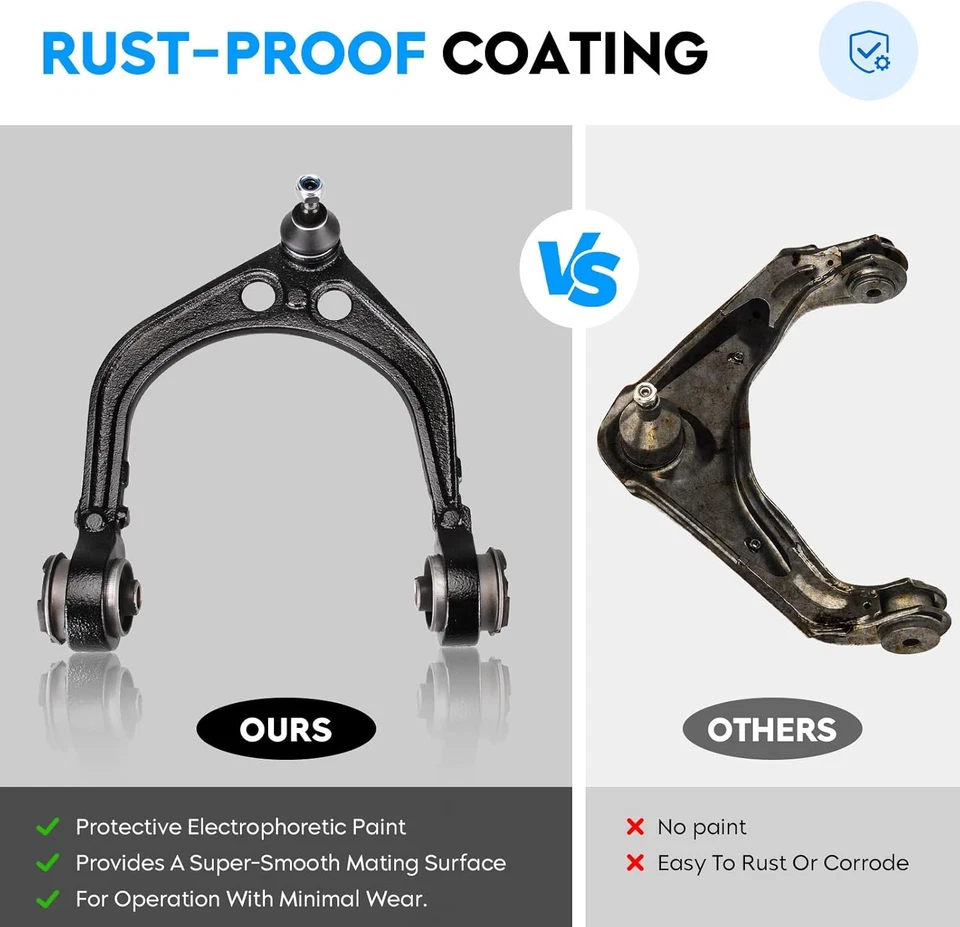 14PC Front Suspension Control Arm Kit for 2005-2010 Chrysler 300 Charger - Image 3 of 4