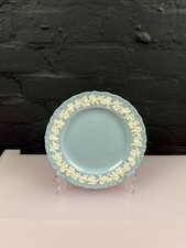 Wedgwood Etruria & Barlaston Embossed Blue and White Salad Plate 20.5 cm