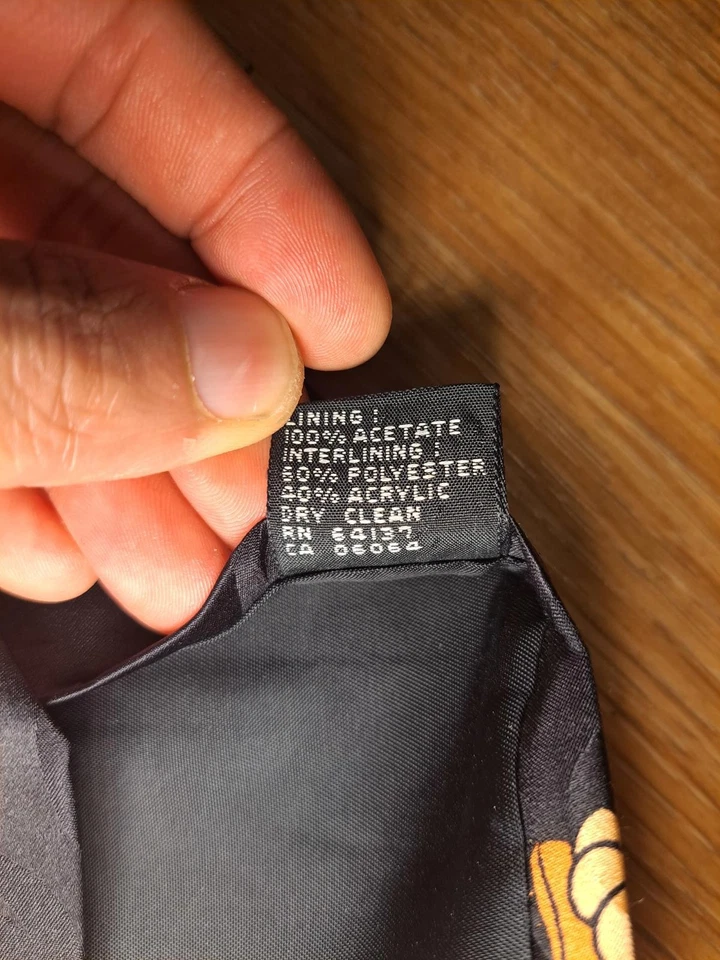 Corbata negra 100 % seda vintage Fred Flintstones Cartoon Network Foto 4 de 4