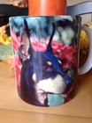 Doberman Pinscher Coffee Mug 1994 Tea Cup History Of German Dog Used