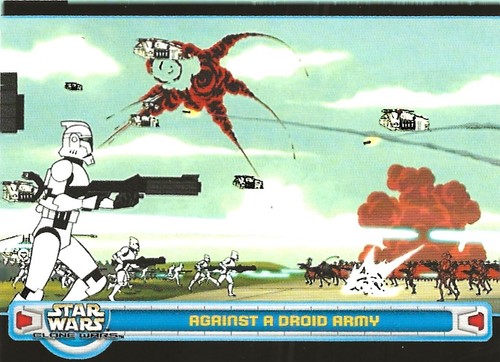 STAR WARS CLONE WARS ANIMATED CARDS 1 TO 90 BASE / BASIC CARDS BY TOPPS - Picture 38 of 109